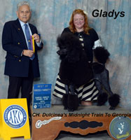 'Gladys' .. CH. Dulcinea's Midnight Train To Georgia
